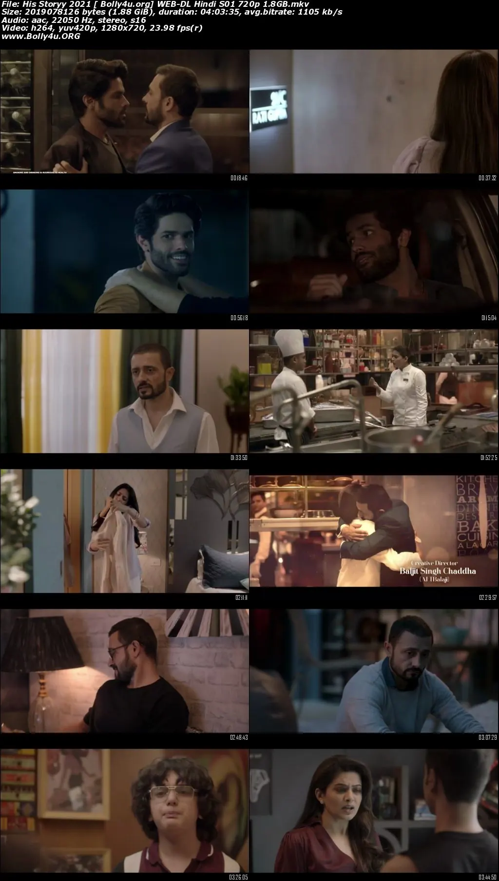 His Storyy 2021 WEB-DL 1.8Gb Hindi S01 Download 720p