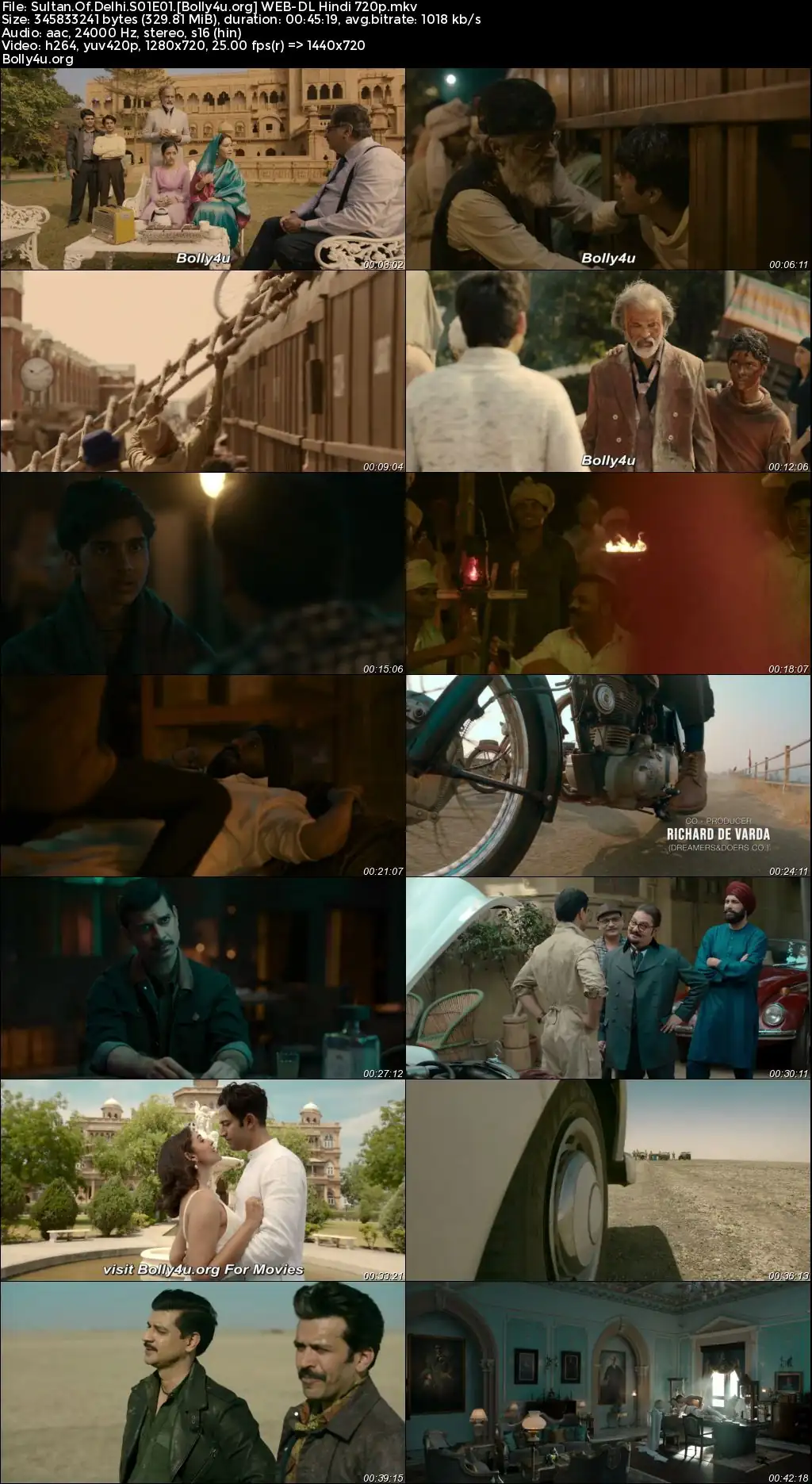 Sultan of Delhi 2023 WEB-DL Hindi S01 Complete Download 720p  480p