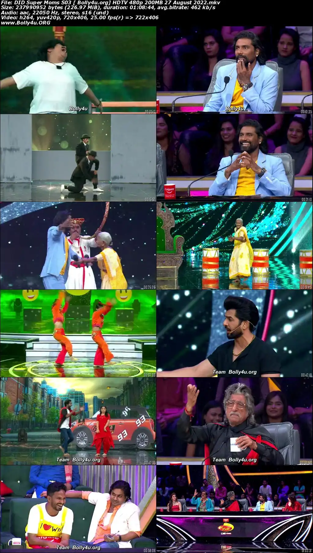 DID Super Moms S03 HDTV 480p 200MB 27 August 2022 Download