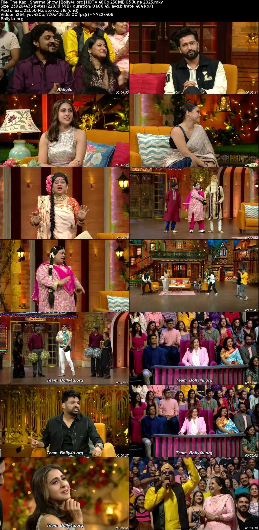 The Kapil Sharma Show HDTV 480p 250MB 03 June 2023 Download