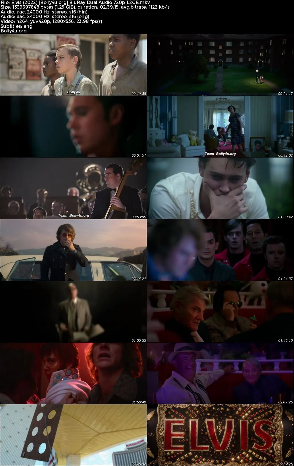 Elvis 2022 BluRay Hindi Dual Audio ORG Full Movie Download 1080p  720p  480p