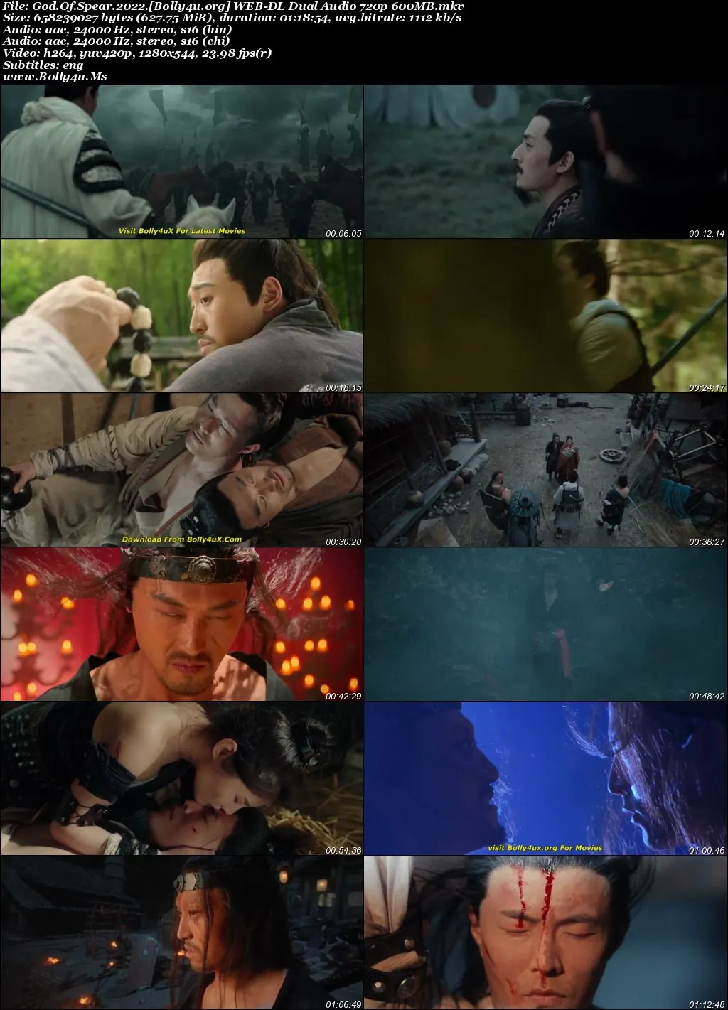 God Of Spear 2022 WEB-DL Hindi Dual Audio ORG Full Movie Download 1080p  720p  480p