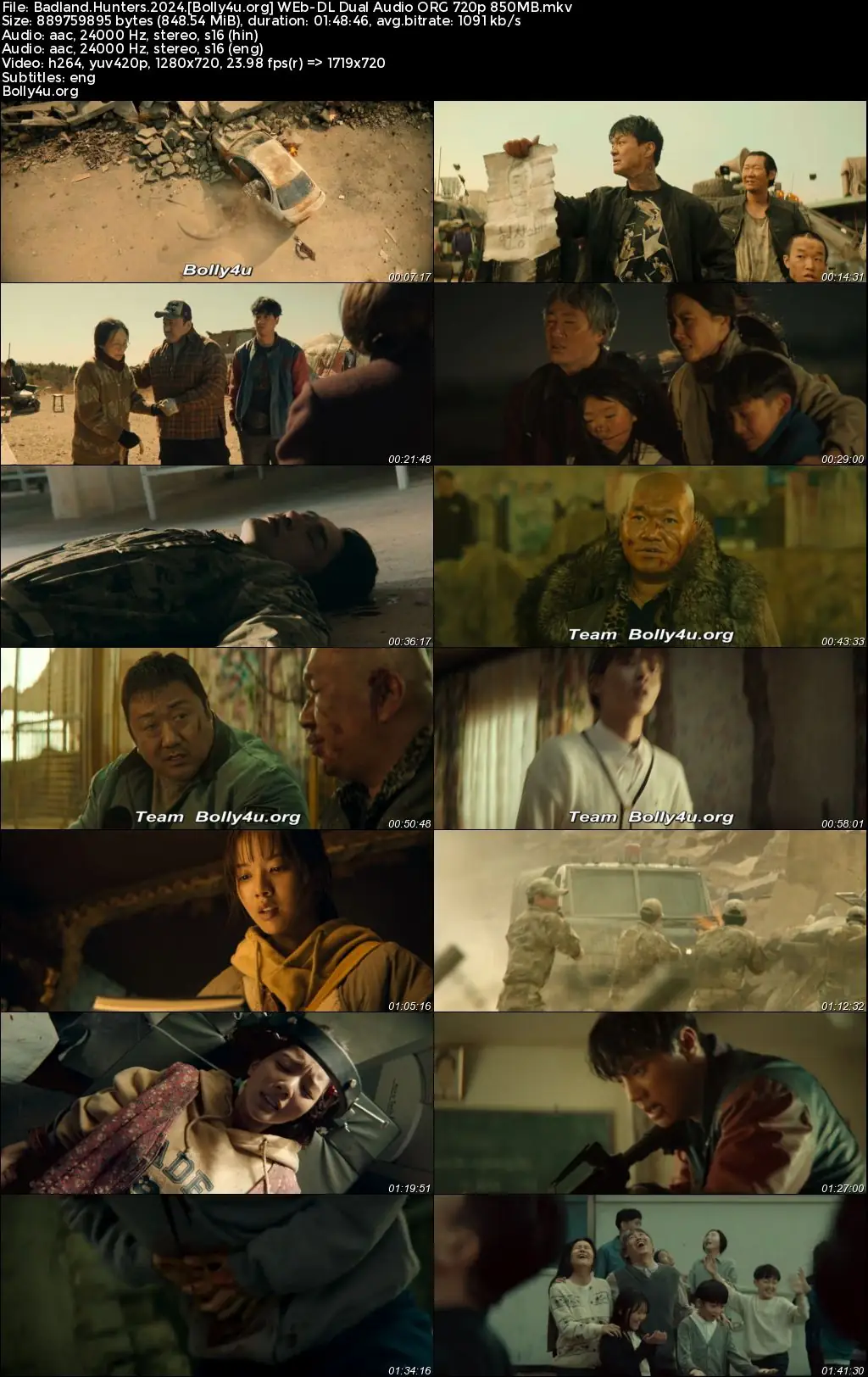 Badland Hunters 2024 WEB-DL Hindi Dual Audio ORG Full Movie Download 1080p  720p  480p