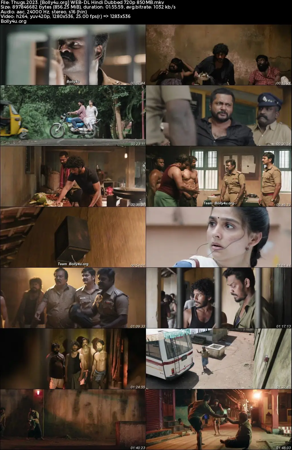 Thugs 2023 WEB-DL Hindi Dubbed ORG Full Movie Download 1080p  720p  480p
