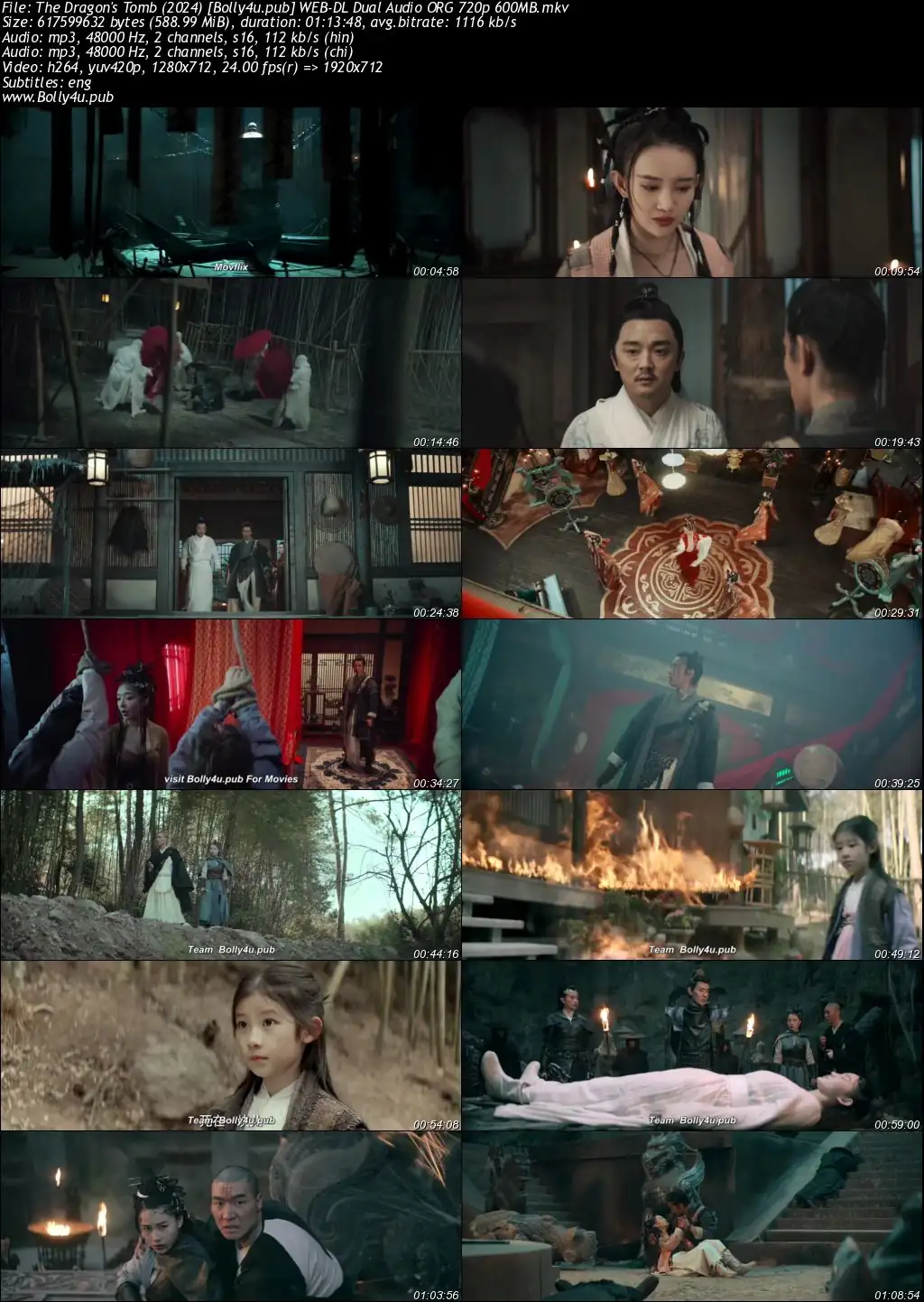 The Dragons Tomb 2024 WEB-DL Hindi Dual Audio ORG Full Movie Download 1080p  720p  480p