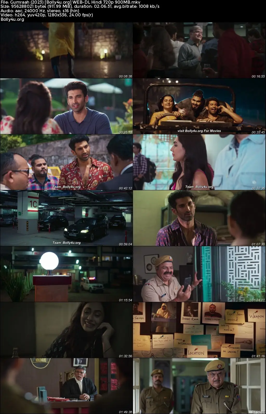 Gumraah 2023 WEB-DL Hindi Full Movie Download 1080p  720p  480p
