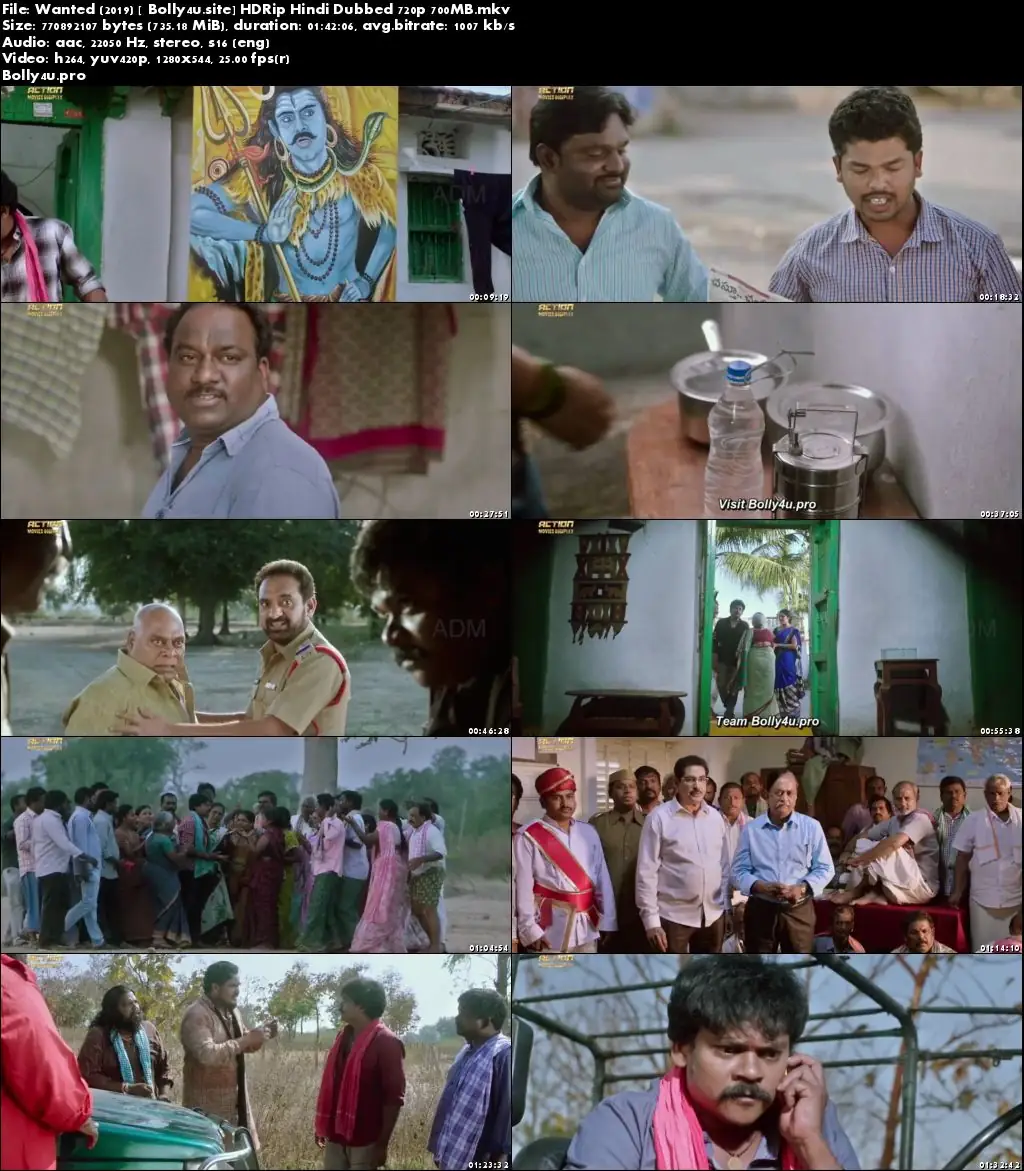 Wanted 2019 HDRip 700Mb Hindi Dubbed 720p Download Wanted 2019 HDRip 700Mb Hindi Dubbed 720p Download