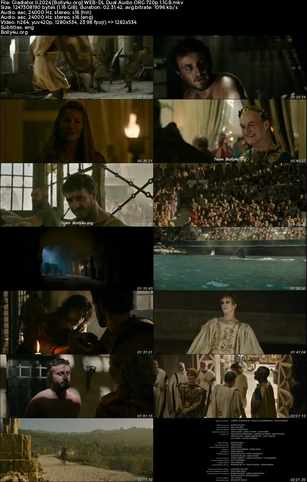 Gladiator II 2024 WEB-DL Hindi Dual Audio ORG Full Movie Download 1080p  720p  480p