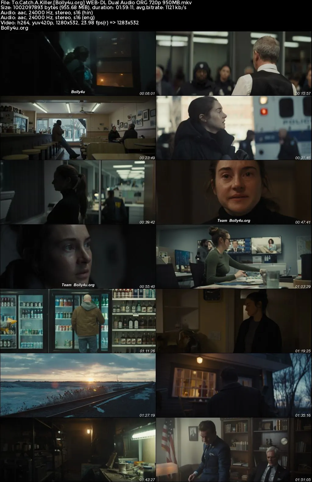 To Catch A Killer 2023 WEB-DL Hindi Dual Audio ORG Full Movie Download 1080p  720p  480p