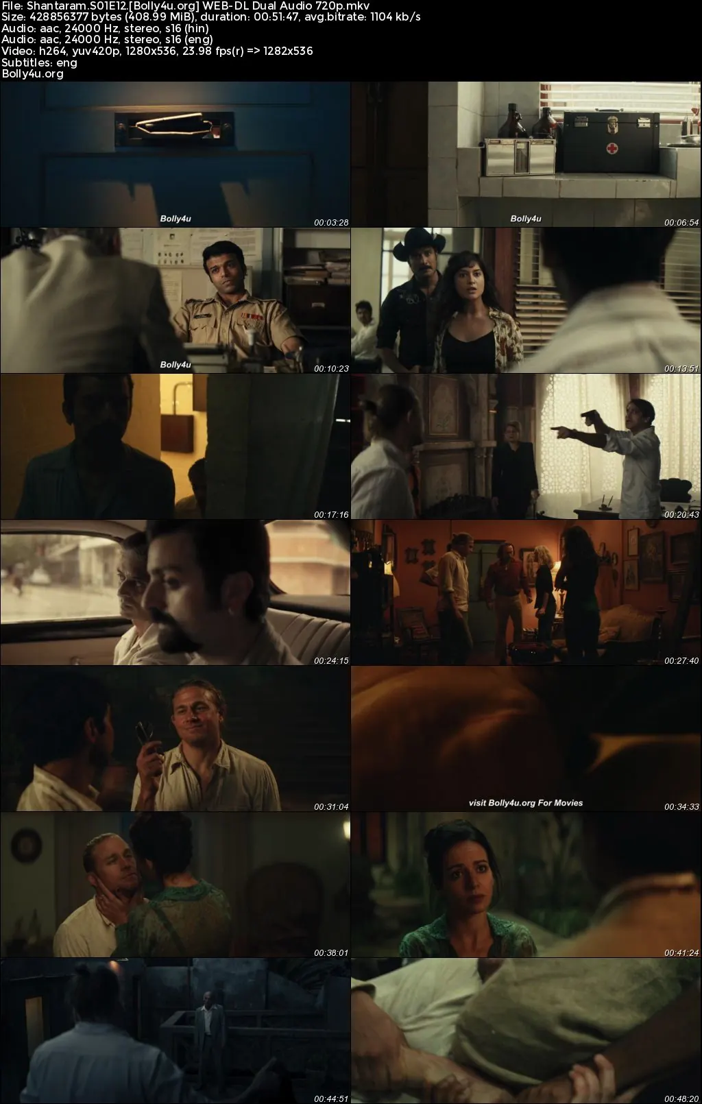 Shantaram 2022 WEB-DL Hindi Dual Audio ORG S01 Complete Download 720p