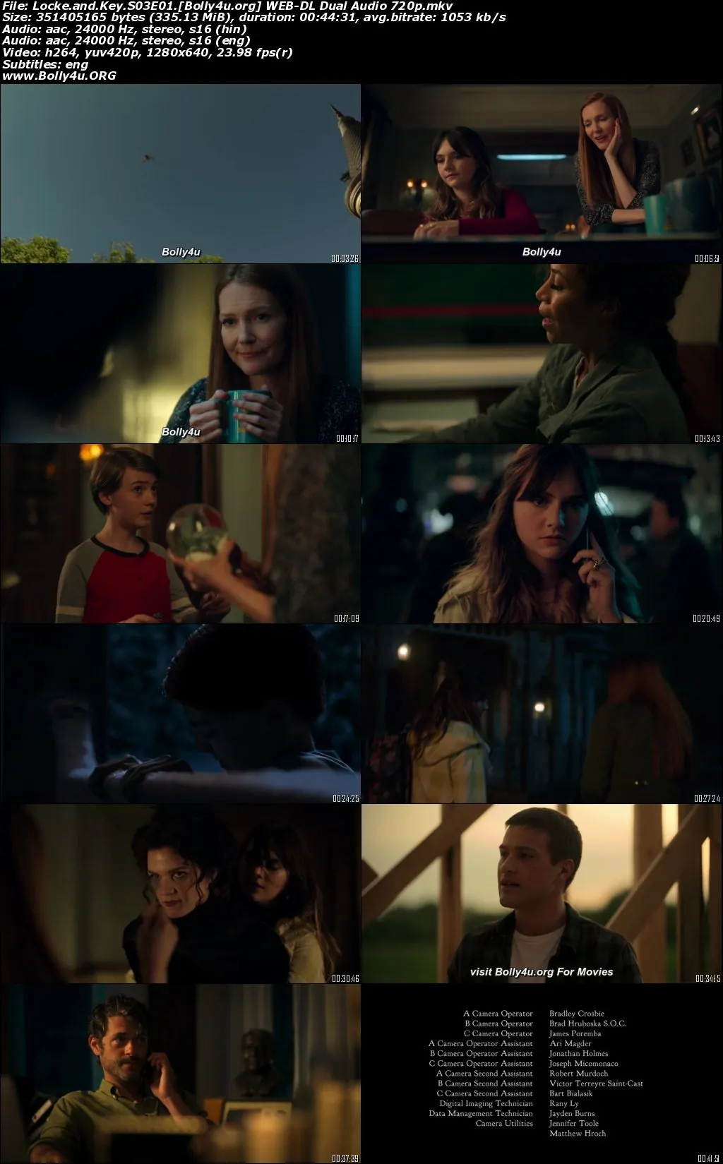 Locke and Key 2022 WEB-DL Hindi Dual Audio S03 Complete Download 720p  480p