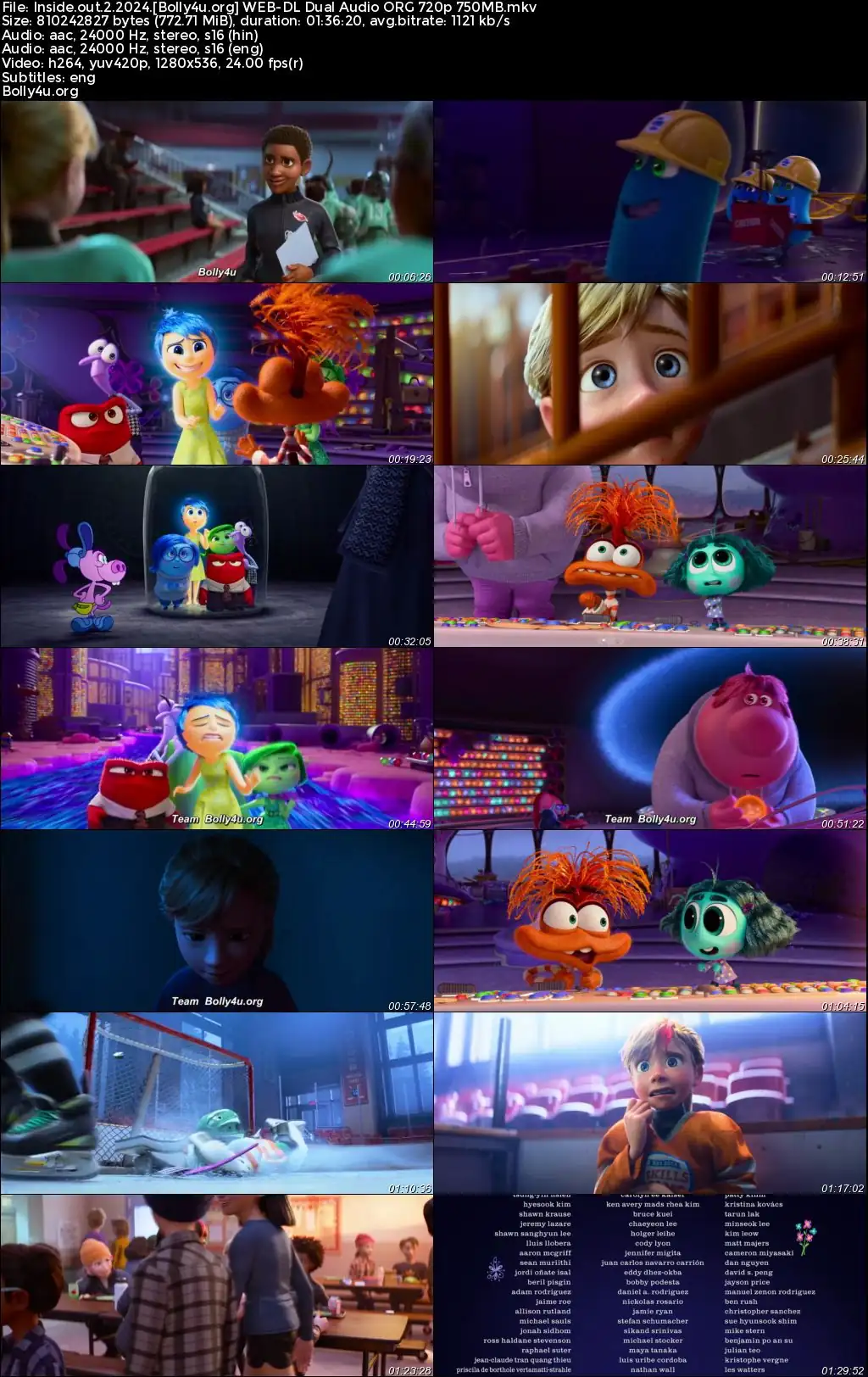 Inside Out 2 2024 WEB-DL Hindi Dual Audio ORG Full Movie Download 1080p  720p  480p