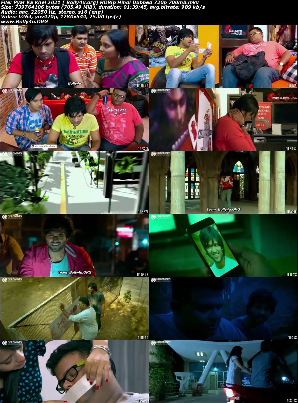 Pyar Ka Khel 2021 HDRip 300Mb Hindi Dubbed 480p Download