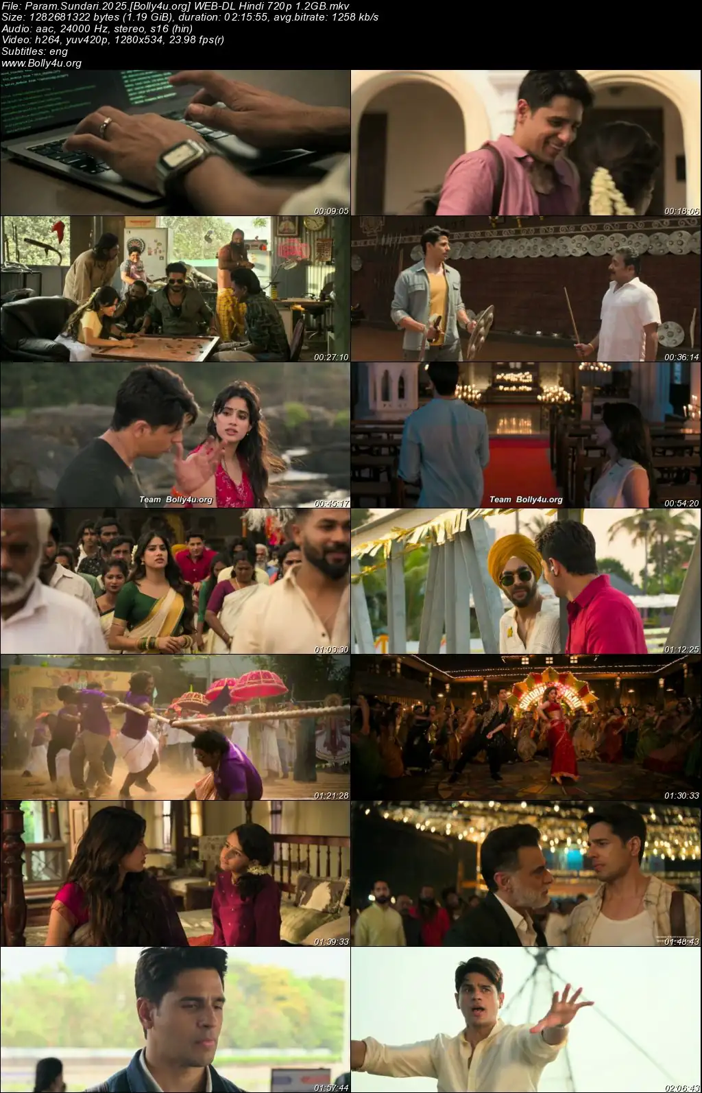 Param Sundari 2025 WEB-DL Hindi Full Movie Download 1080p  720p  480p