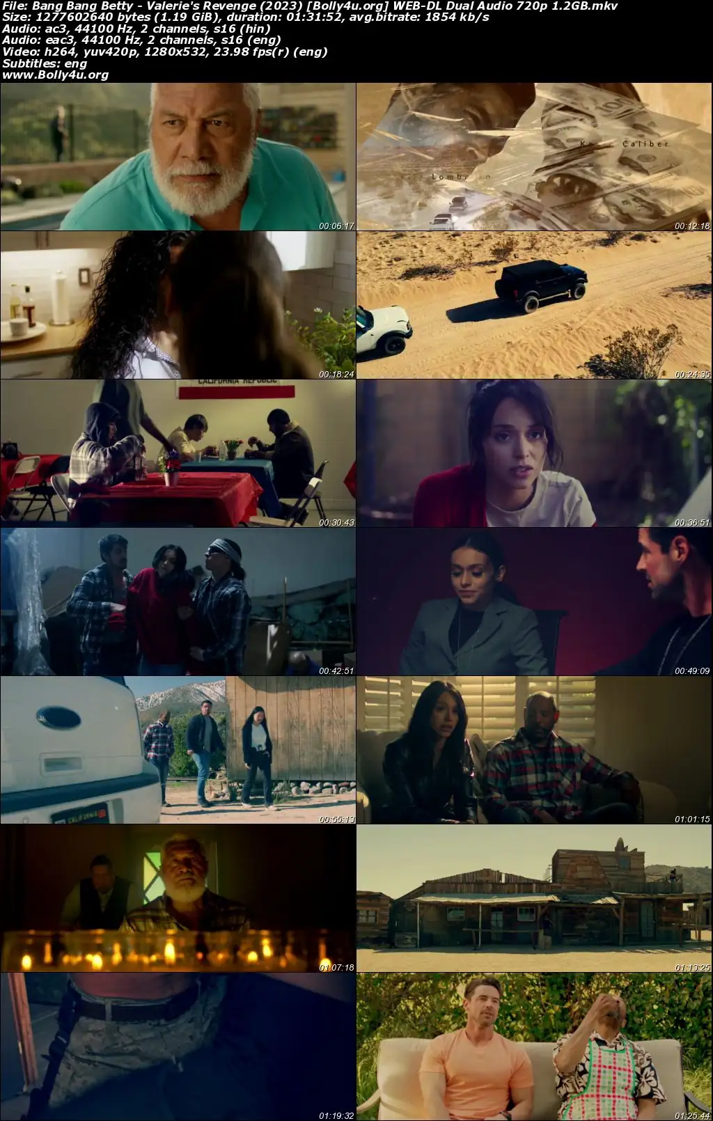 Bang Bang Betty Valerie's Revenge 2023 WEB-DL Hindi Dual Audio Full Movie Download 1080p  720p  480p