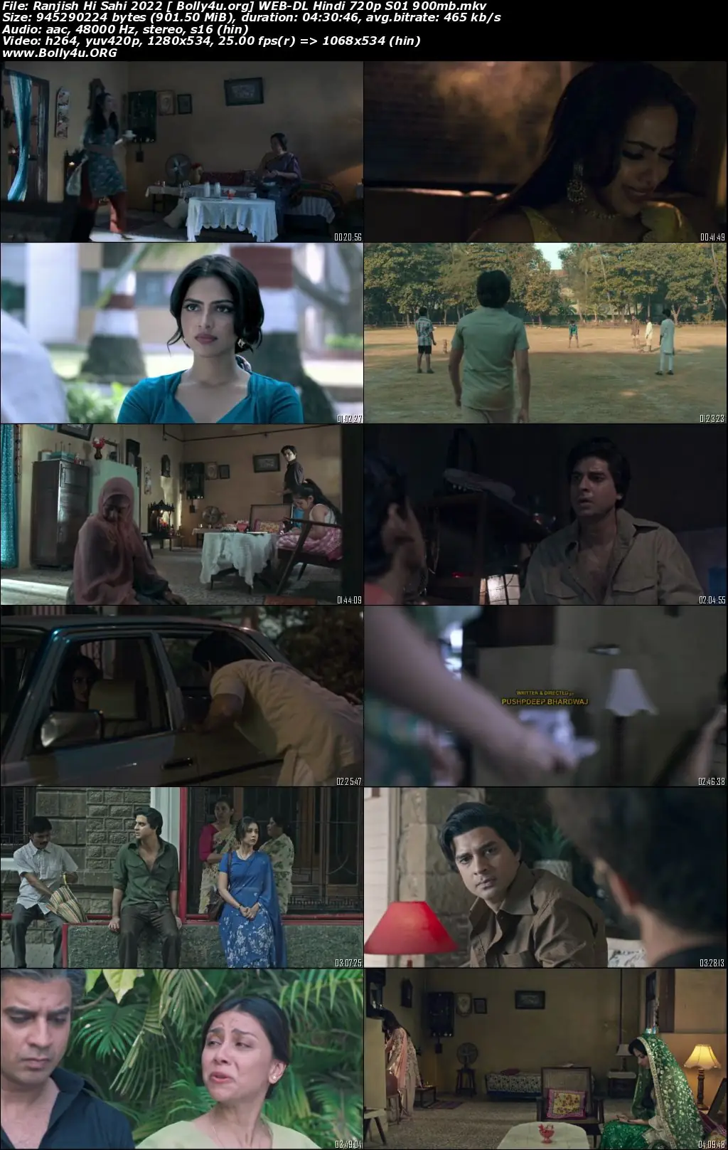 Ranjish Hi Sahi 2022 WEB-DL 900MB Hindi S01 Download 720p