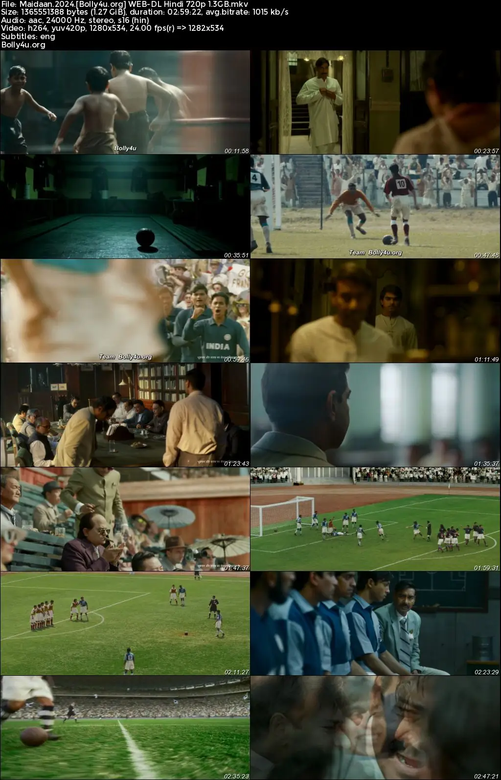 Maidaan 2024 WEB-DL Hindi Full Movie Download 1080p  720p  480p