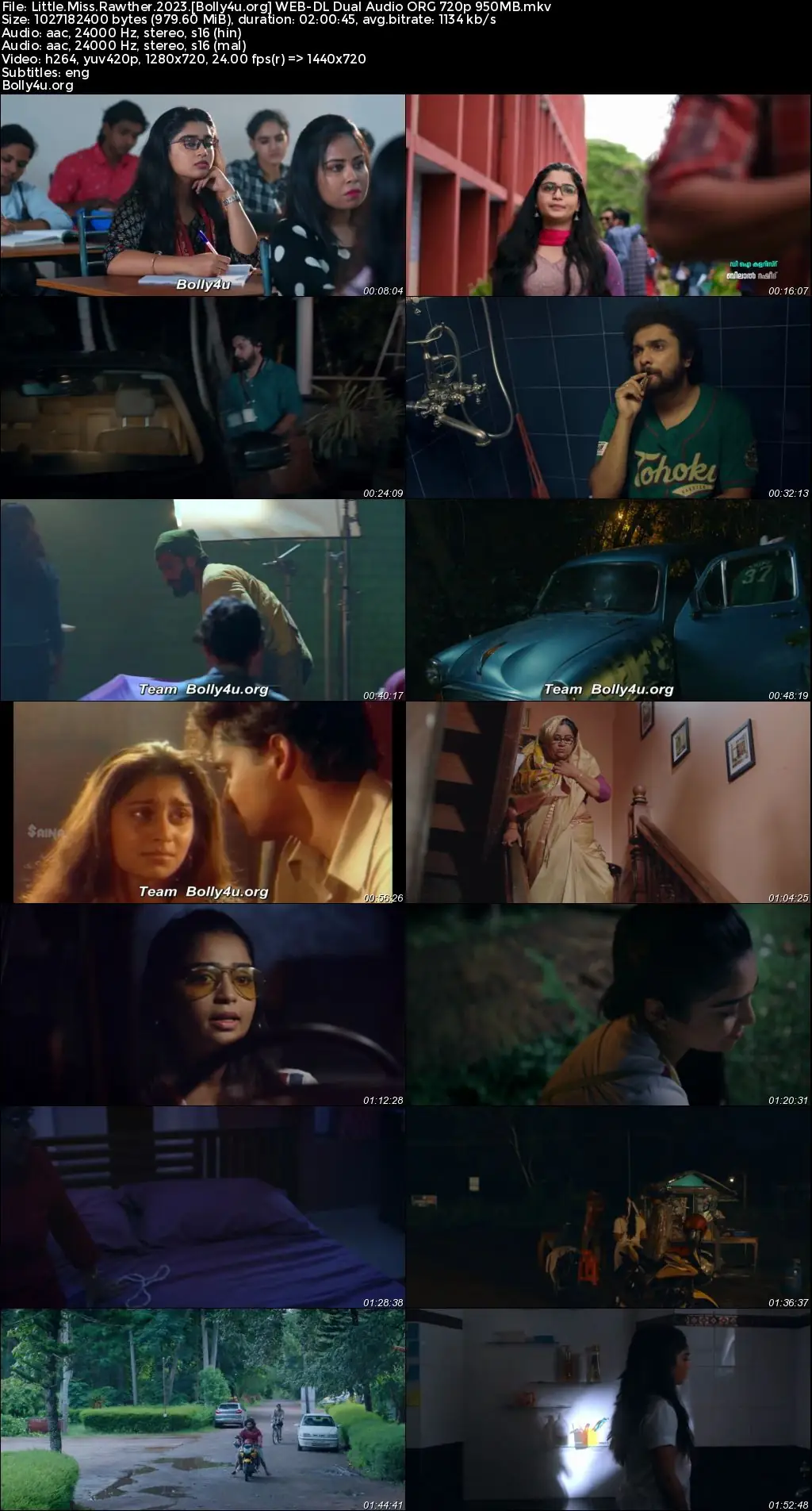 Little Miss Rawther 2023 WEB-DL UNCUT Hindi Dual Audio ORG Full Movie Download 1080p  720p  480p