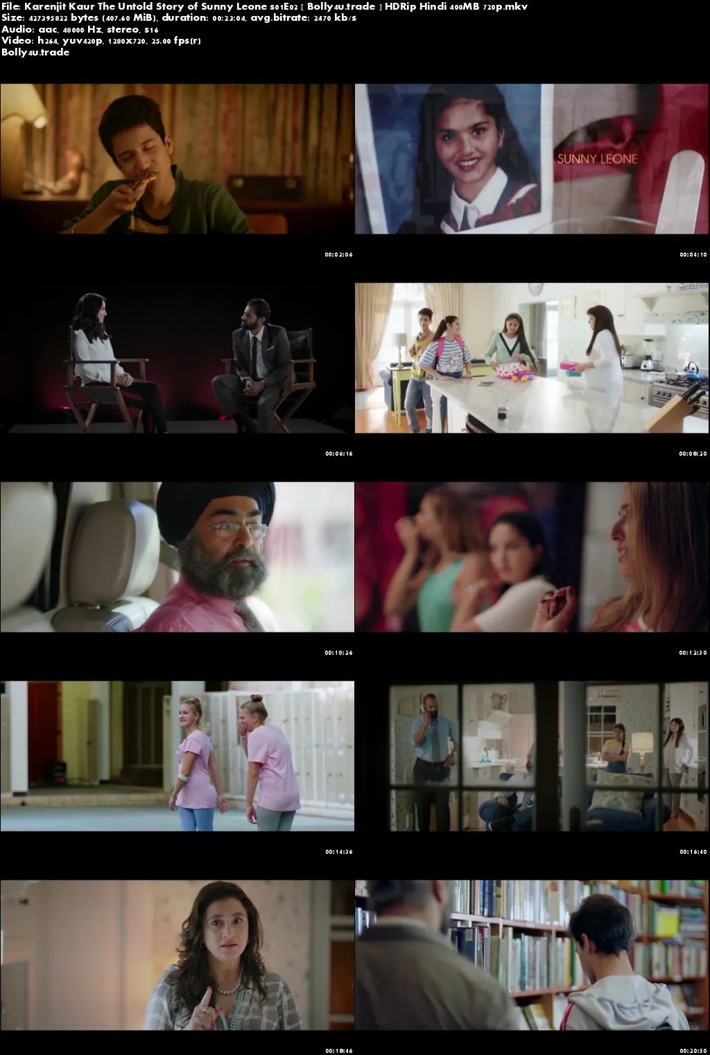 Karenjit Kaur The Untold Story of Sunny Leone S01E02 HDRip 400MB Hindi 720p Download