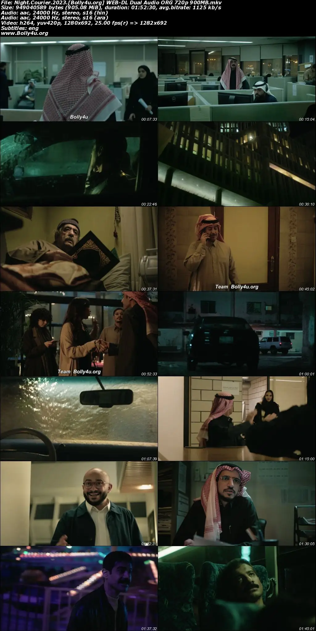 Night Courier 2023 WEB-DL Hindi Dual Audio ORG Full Movie Download 1080p  720p  480p