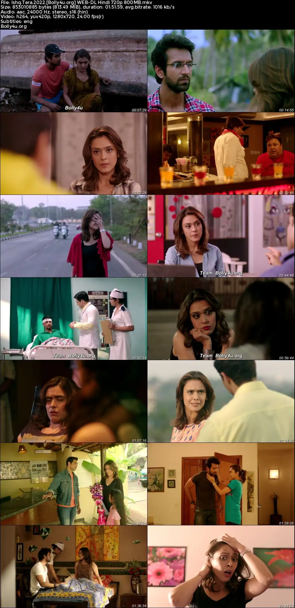 Ishq Tera 2022 WEB-DL Hindi Full Movie Download 1080p  720p  480p