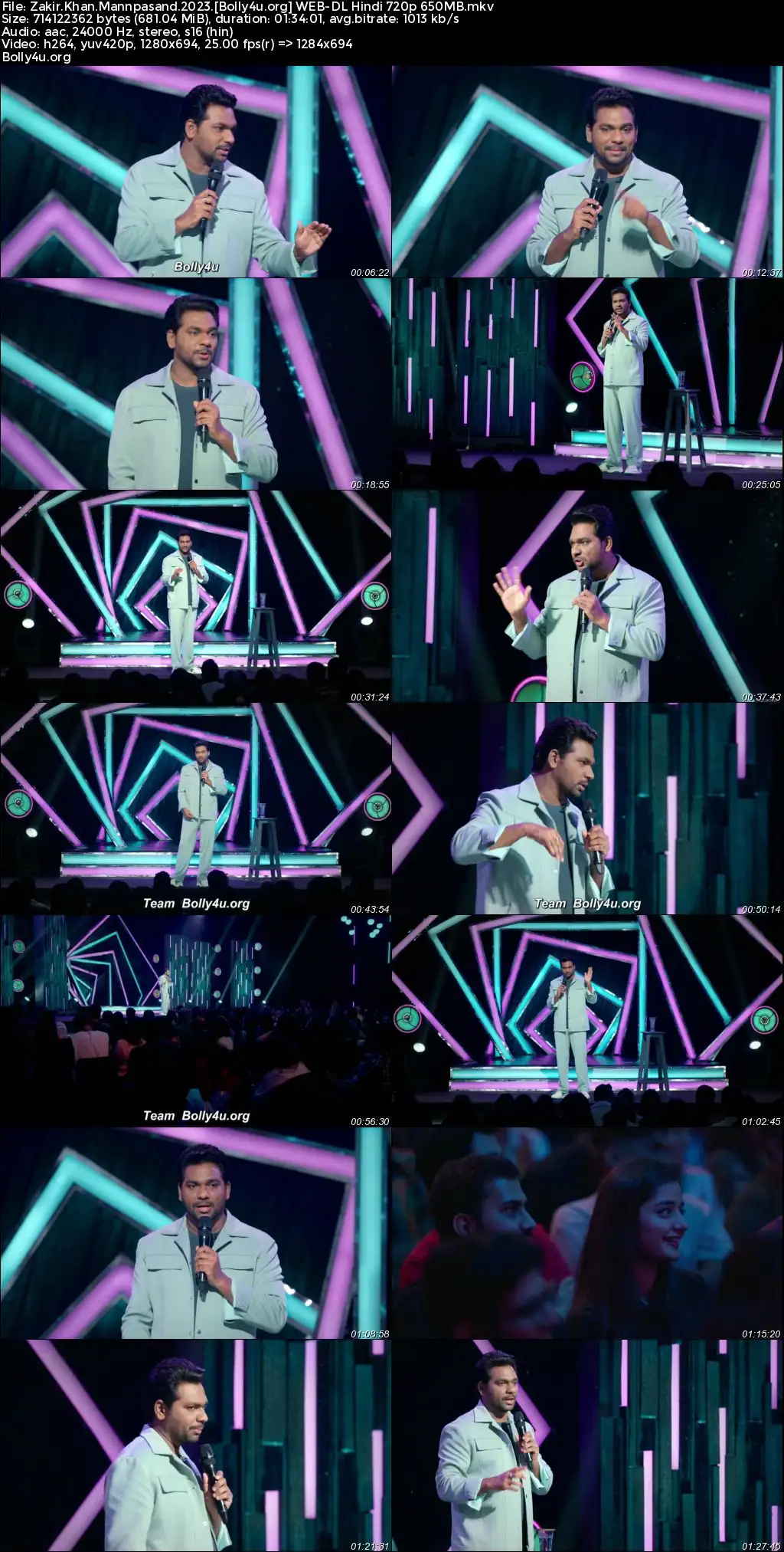 Zakir Khan Mannpasand 2023 WEB-DL Hindi StandUp Comedy Download 720p  480p