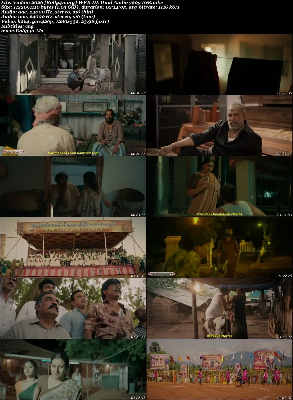 Vadam 2026 WEB-DL UNCUT Hindi Dual Audio ORG Full Movie Download 1080p  720p  480p