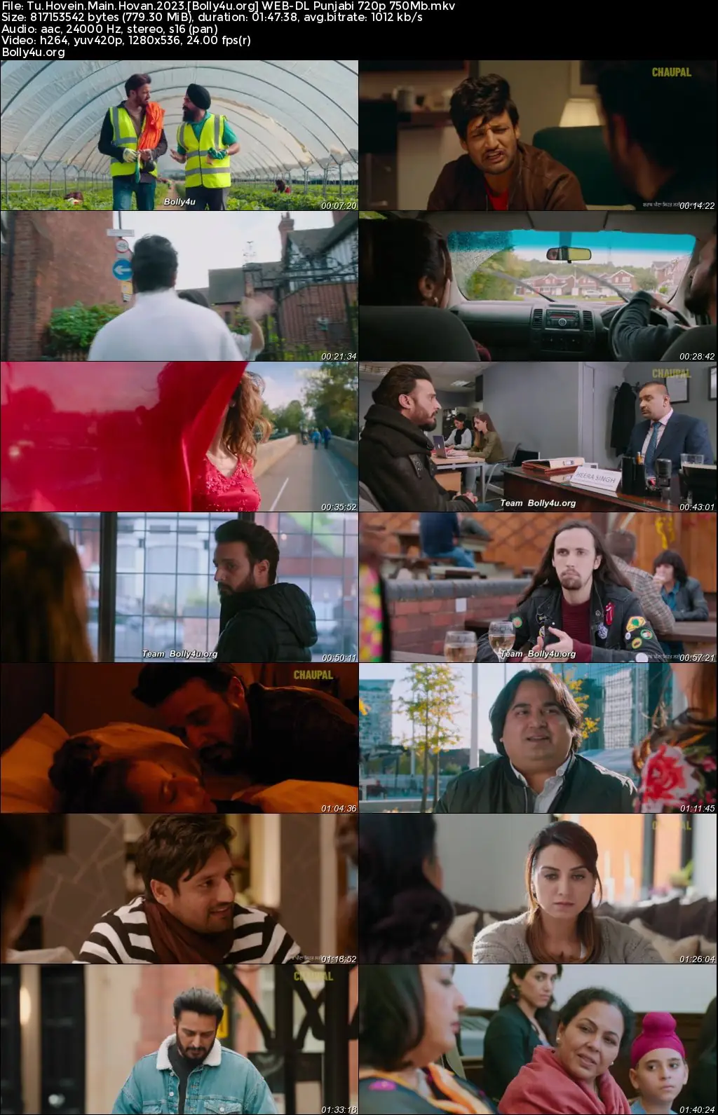 Tu Hovein Main Hovan 2023 WEB-DL Punjabi Full Movie Download 1080p  720p  480p