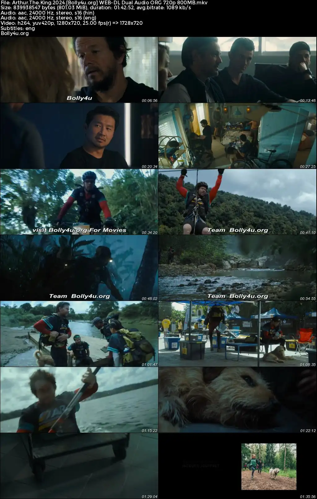 Arthur The King 2024 WEB-DL Hindi Dual Audio ORG Full Movie Download 1080p  720p  480p