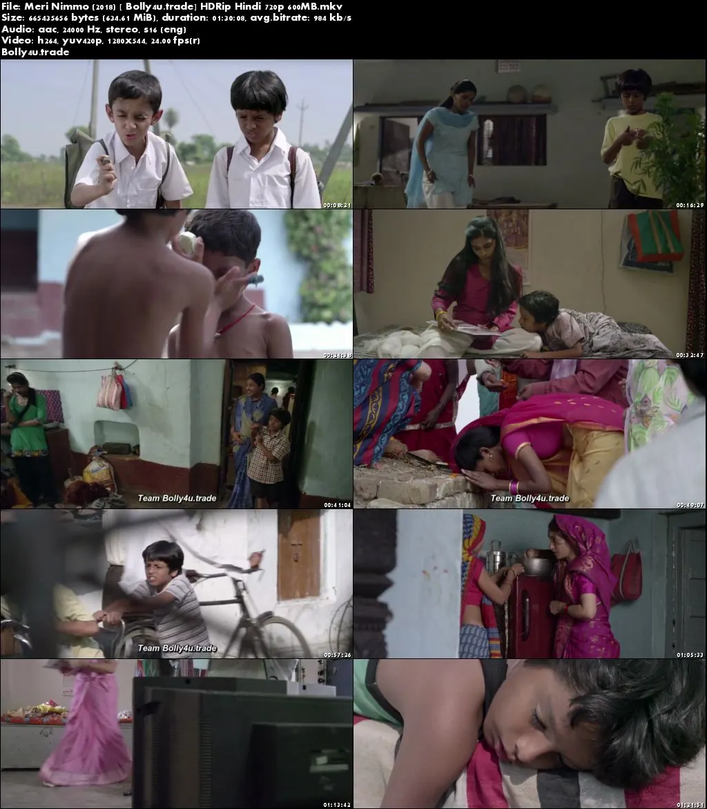 Meri Nimmo 2018 HDRip 280Mb Full Hindi Movie Download 480p