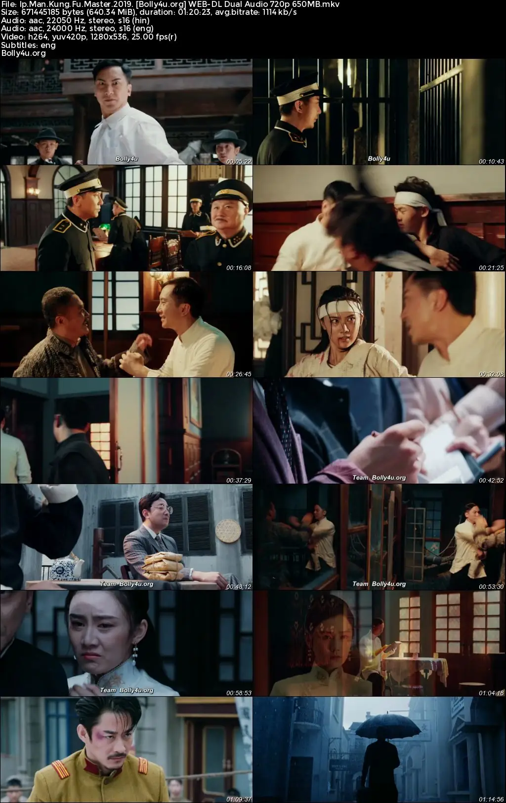 Ip Man Kung Fu Master 2019 WEB-DL Hindi Dual Audio ORG Full Movie Download 1080p  720p  480p