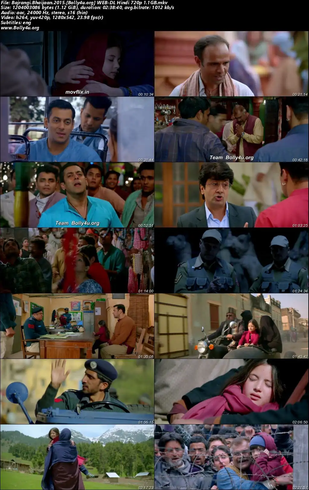 Bajrangi Bhaijaan 2015 WEB-DL Hindi Full Movie Download 1080p  720p  480p