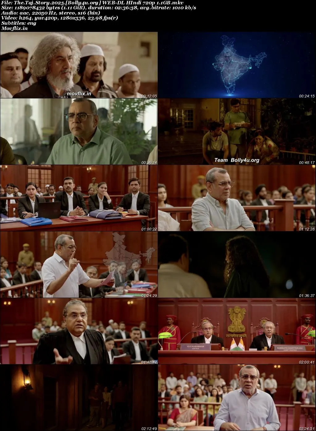 The Taj Story 2025 WEB-DL Hindi Full Movie Download 1080p  720p  480p