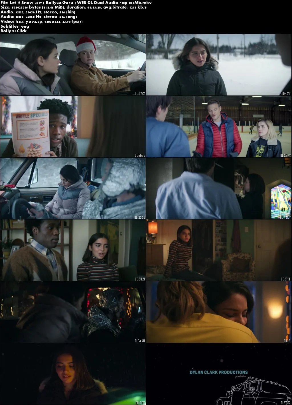 Let it Snow 2019 WEB-DL 800MB Hindi Dual Audio 720p Download