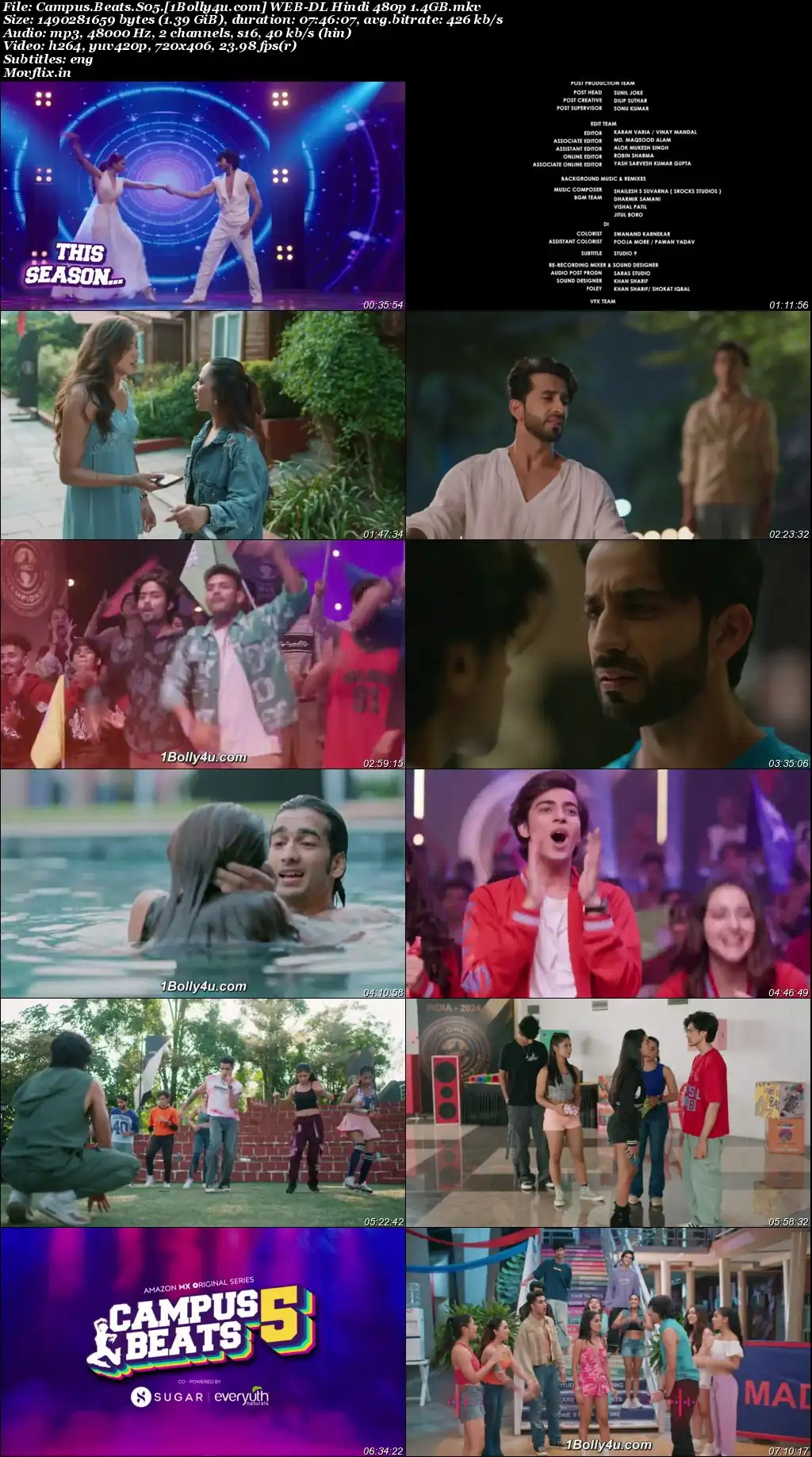 Campus Beats 2026 WEB-DL Hindi S05 Complete Download 720p  480p