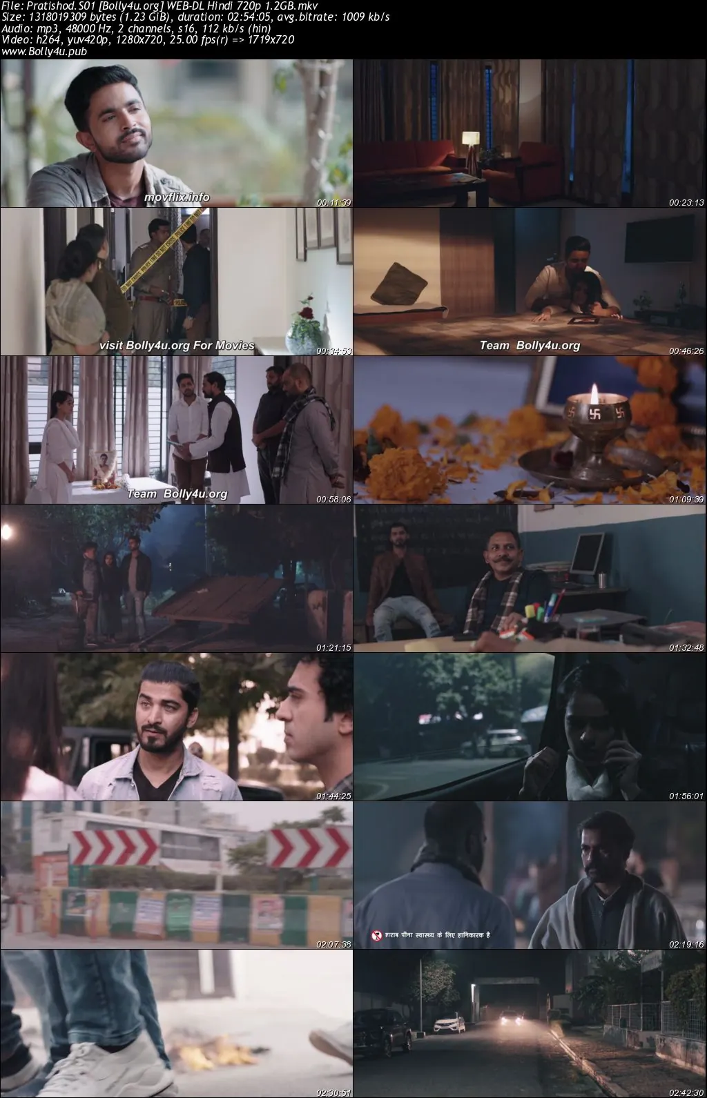 Pratishod 2025 WEB-DL Hindi S01 Complete Download 720p  480p