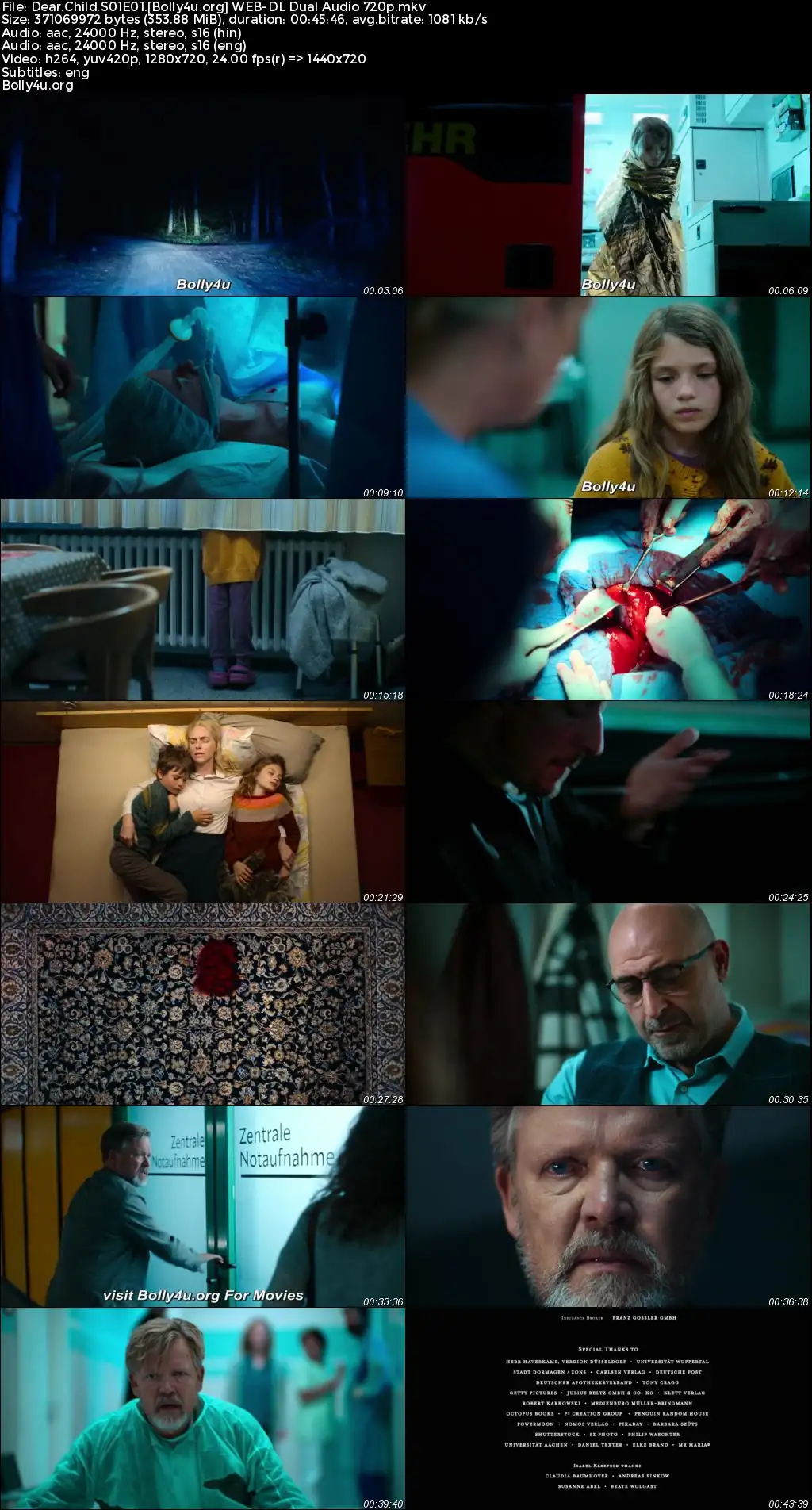 Dear Child 2023 WEB-DL Hindi Dual Audio ORG S01 Complete Download 720p  480p