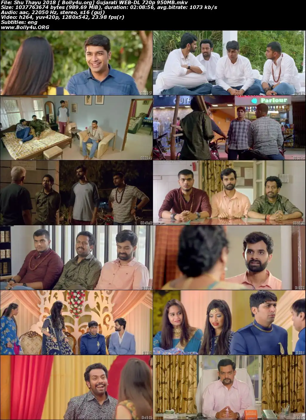 Shu Thayu 2018 WEB-DL 400MB Gujarati 480p ESubs Download