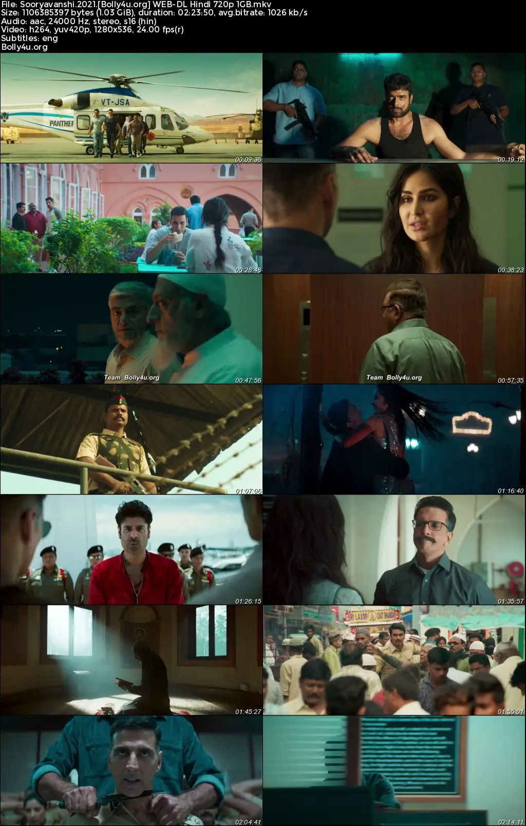 Sooryavanshi 2021 WEB-DL Hindi Full Movie Download 1080p  720p  480p