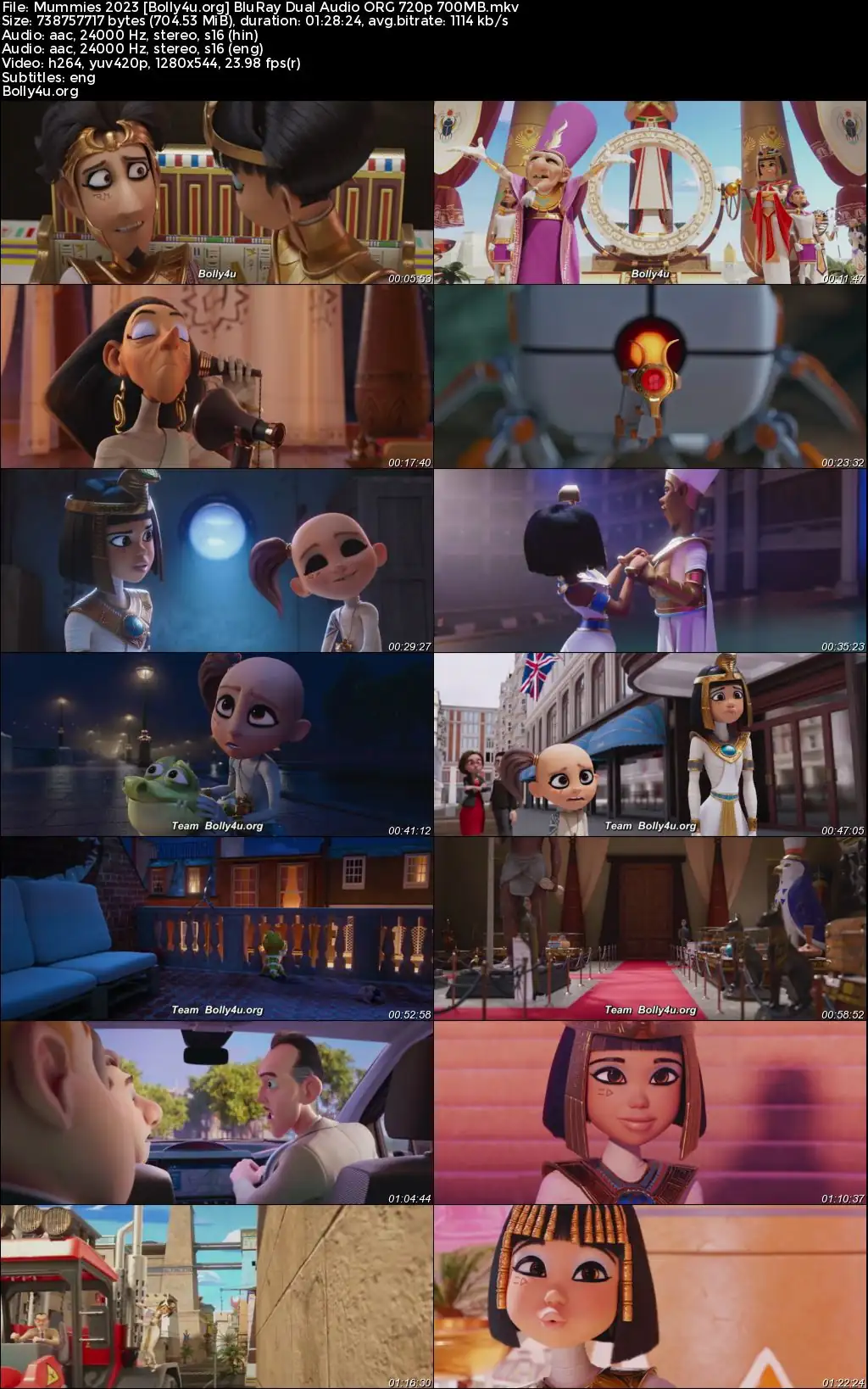 Mummies 2023 WEB-DL Hindi Dual Audio ORG Full Movie Download 1080p  720p  480p