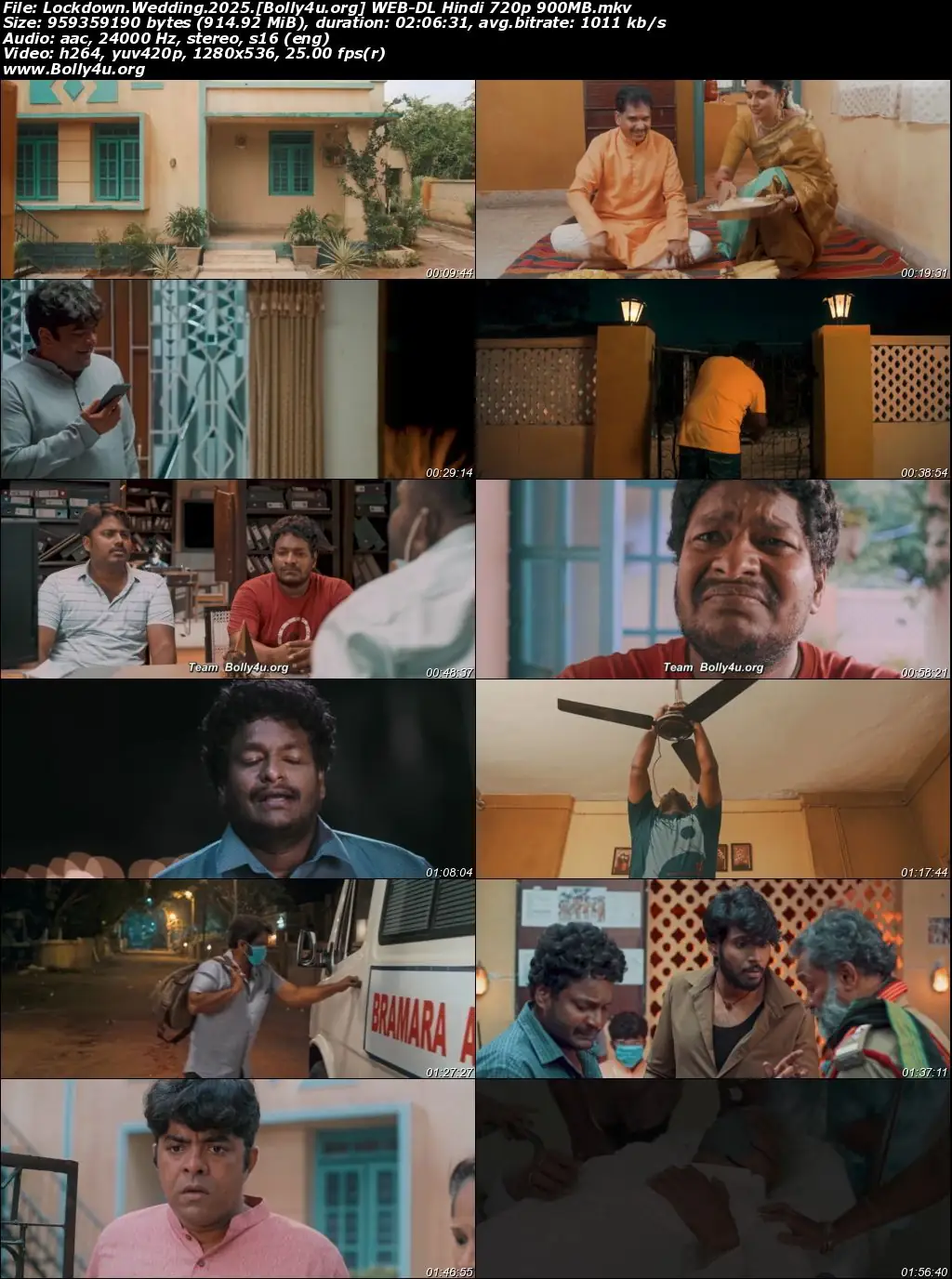 Lockdown Wedding 2025 WEB-DL Hindi Dubbed ORG Full Movie Download 1080p  720p  480p