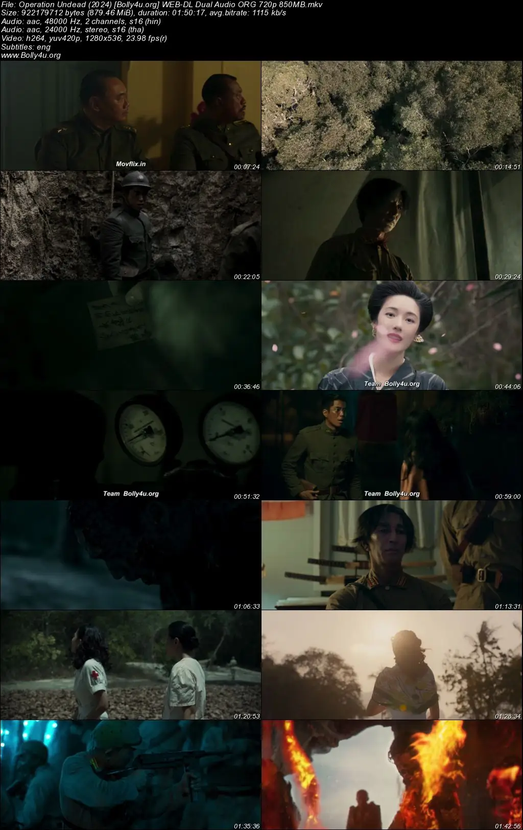 Operation Undead 2024 WEB-DL Hindi Dual Audio ORG Full Movie Download 1080p  720p  480p