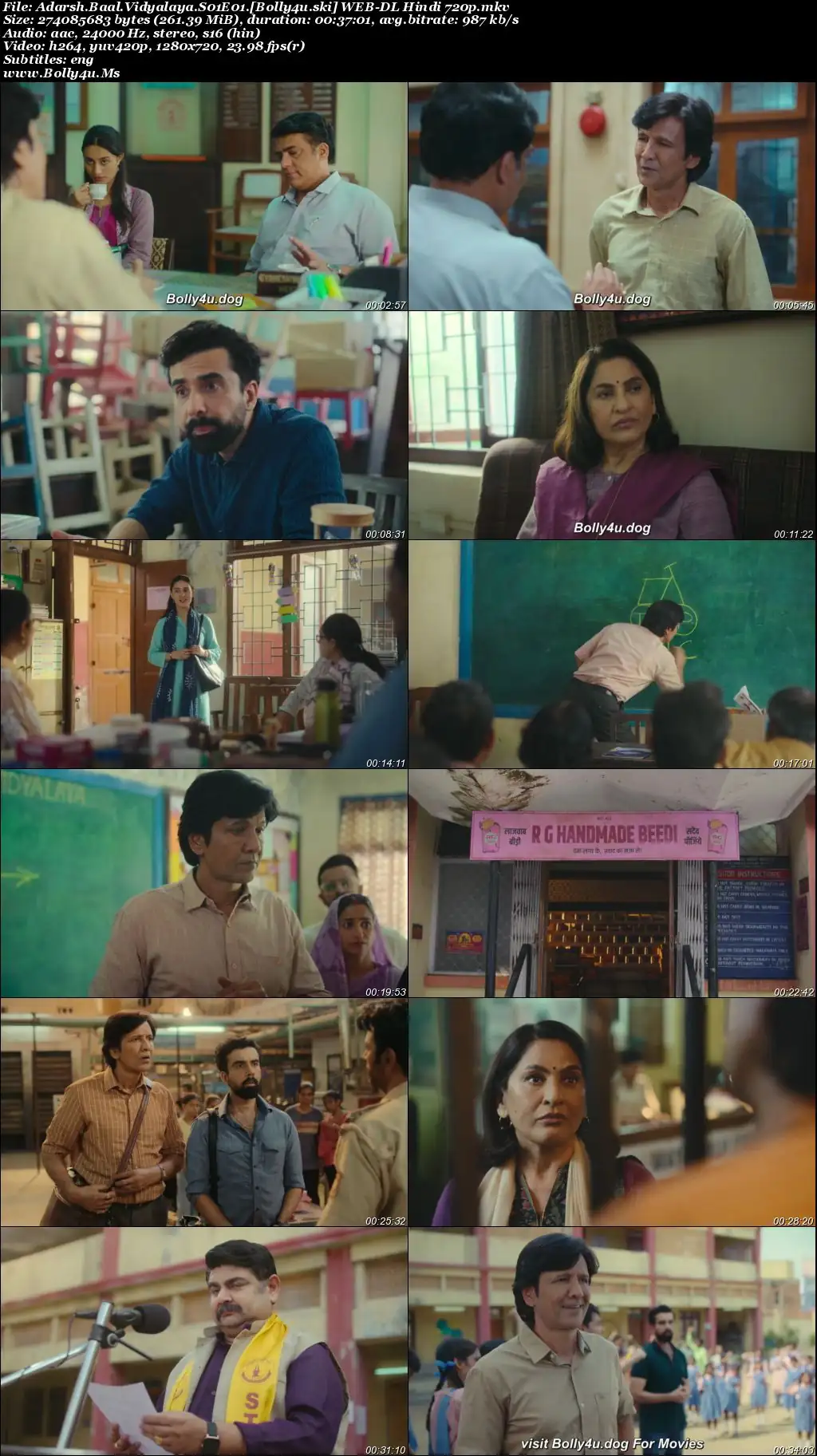 Adarsh Baal Vidyalaya 2026 WEB-DL Hindi S01 Complete Download 720p  480p