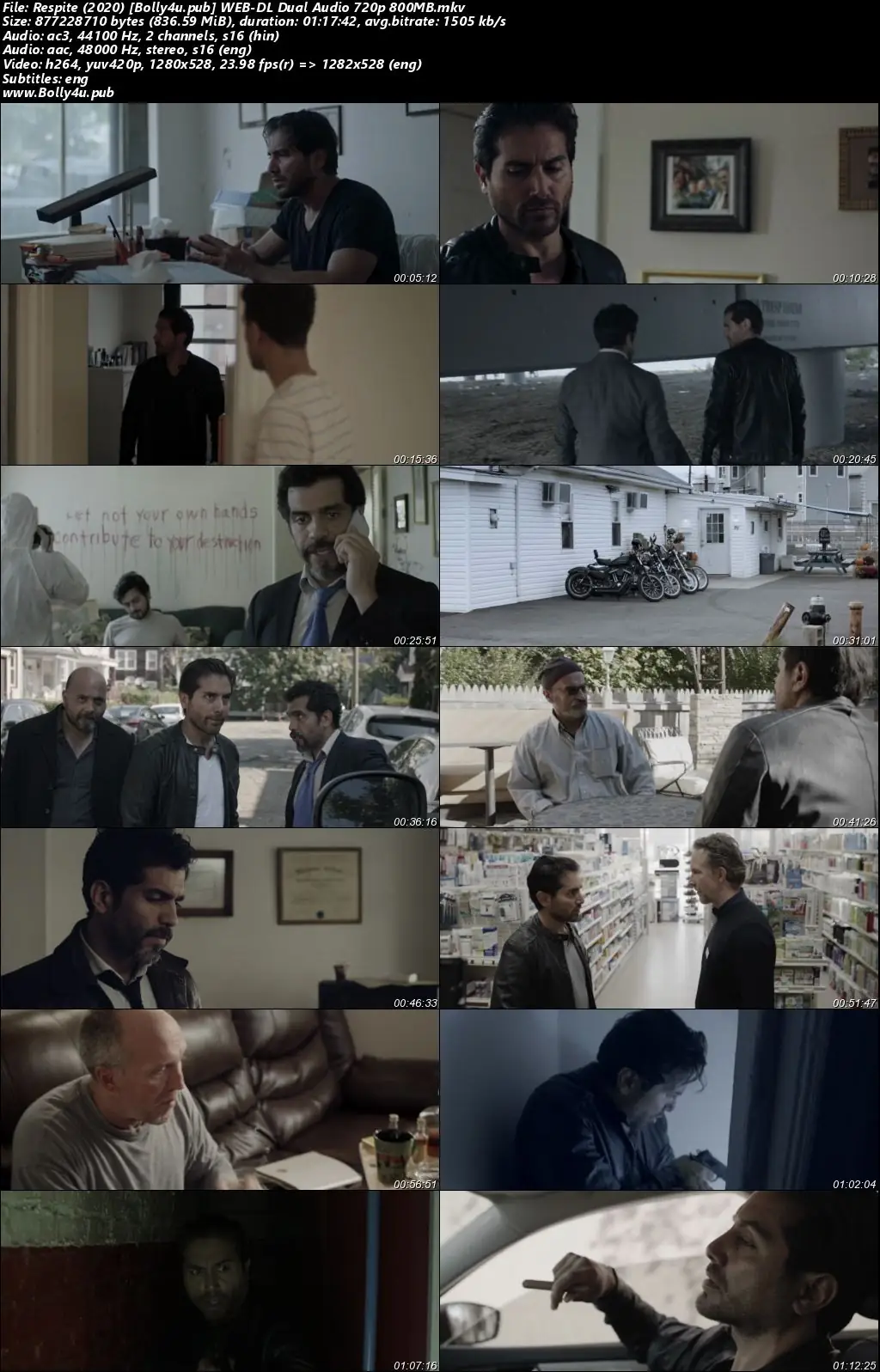 Respite 2020 WEB-DL Hindi Dual Audio Full Movie Download 720p  480p