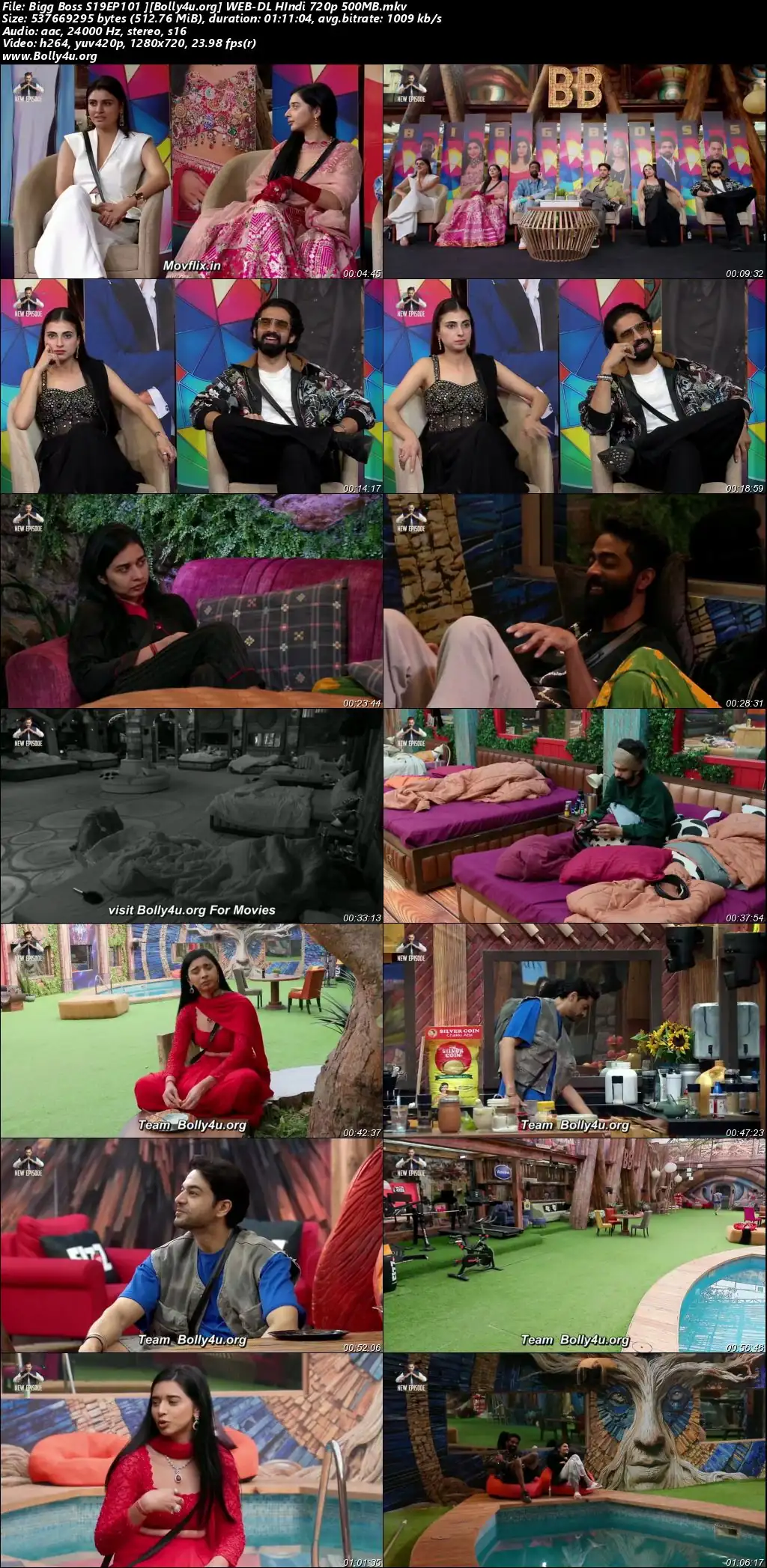 Bigg Boss 2025 WEB-DL Hindi S19EP101 Download 720p  480p