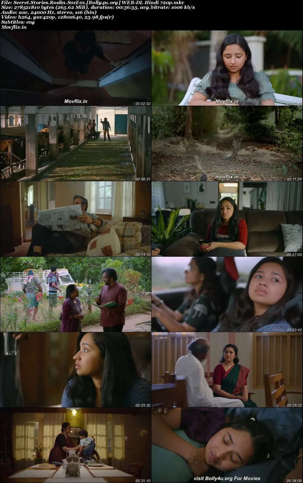 Secret Stories Roslin 2026 WEB-DL Hindi S01 Complete Download 720p  480p