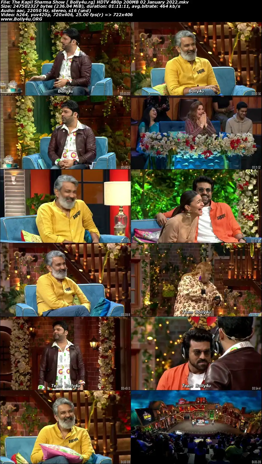 The Kapil Sharma Show HDTV 480p 200MB 02 January 2022 Download