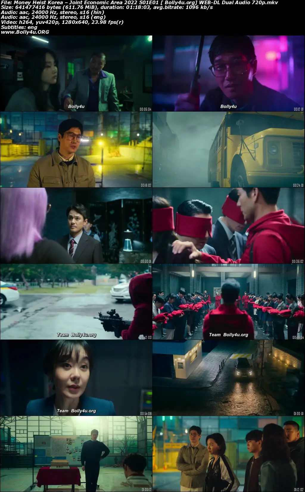 Money Heist Korea Joint Economic Area 2022 WEB-DL Hindi Dual Audio S01 Download