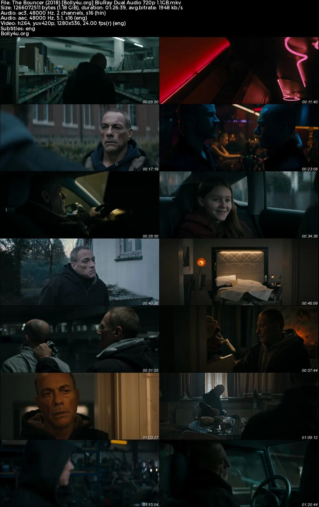 The Bouncer 2018 BluRay Hindi Dual Audio Full Movie Download 720p  480p