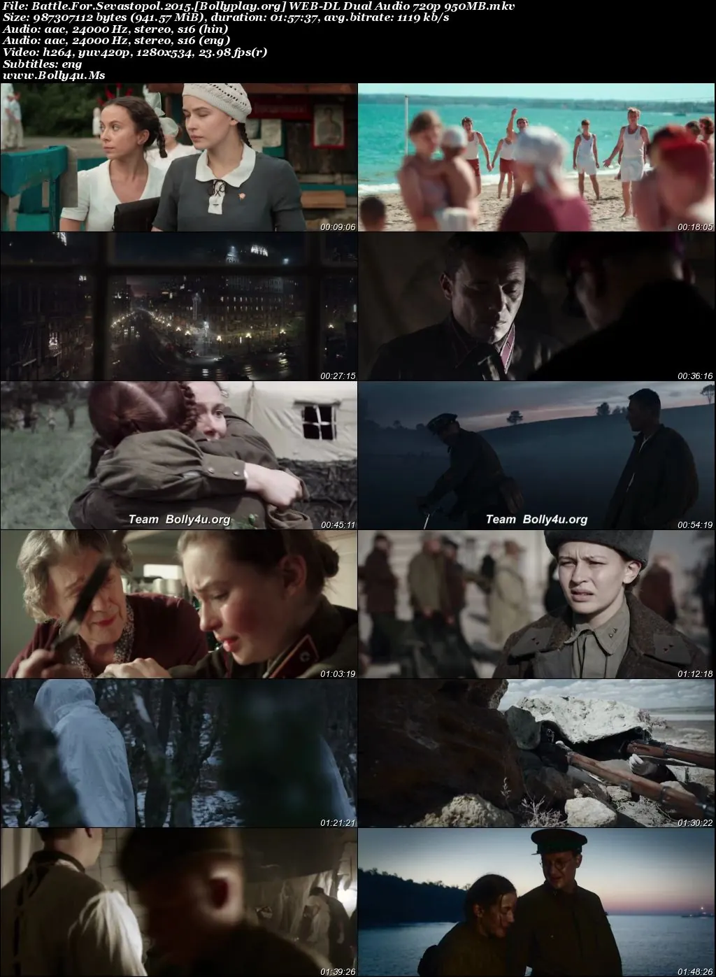 Battle For Sevastopol 2015 WEB-DL Hindi Dual Audio ORG Full Movie Download 1080p  720p  480p